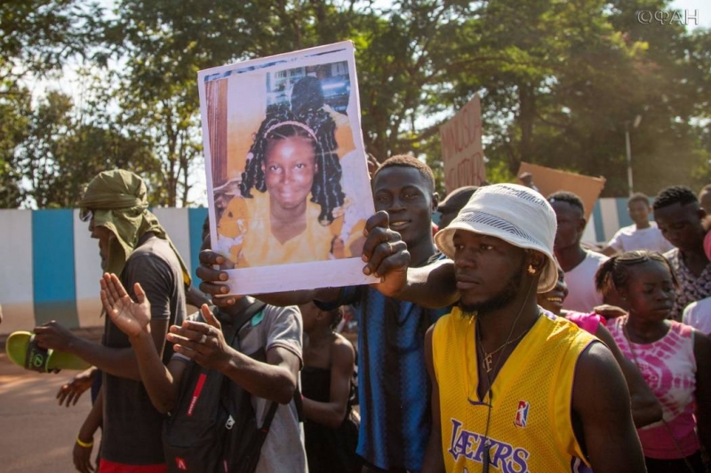 Центральноафриканцы вышли на массовый митинг против миротворцев ООН в столице республики